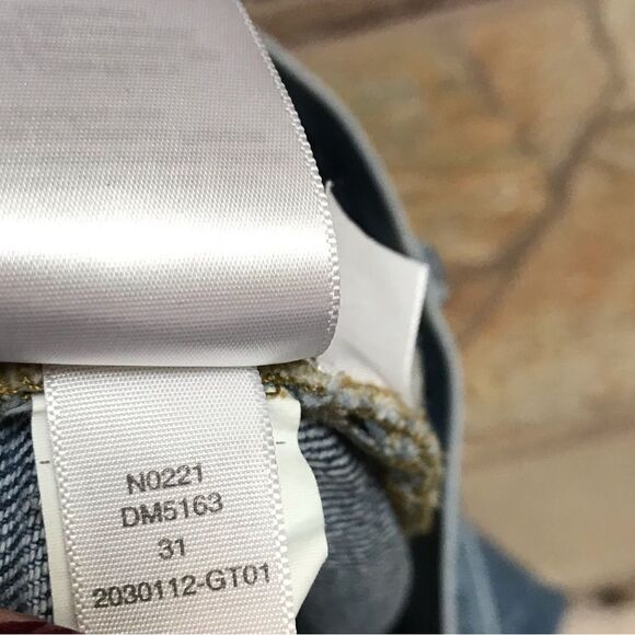 Madewell The Perfect Vintage Straight Crop Jean Belbury Wash Tencel sz 31 N0221 - Picture 9 of 14